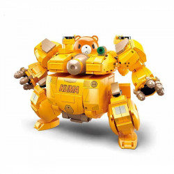 moc expert heavy artillery mecha robot warrior bricks toy