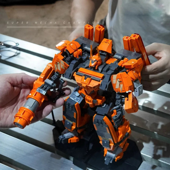 moc expert hot steel mecha robot warrior bricks toy moc expert hot steel mecha robot warrior bricks toy