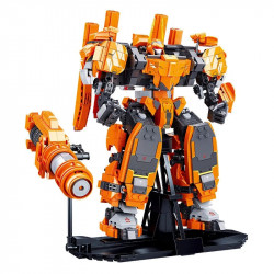 moc expert hot steel mecha robot warrior bricks toy