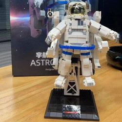 moc expert idea exploring space astronaut bricks toy