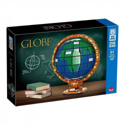 moc expert idea globe earth mini bricks toys