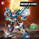 moc expert mecha warrior transformed steel robot bricks toy moc expert mecha warrior transformed steel robot bricks toy