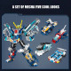 moc expert mecha warrior transformed steel robot bricks toy moc expert mecha warrior transformed steel robot bricks toy