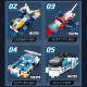 moc expert mecha warrior transformed steel robot bricks toy moc expert mecha warrior transformed steel robot bricks toy