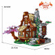moc expert medieval town farm house bricks toy moc expert medieval town farm house bricks toy