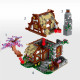 moc expert medieval town farm house bricks toy moc expert medieval town farm house bricks toy
