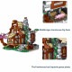 moc expert medieval town farm house bricks toy moc expert medieval town farm house bricks toy