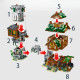 moc expert medieval town stable guard tower bricks toys moc expert medieval town stable guard tower bricks toys