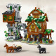 moc expert medieval town stable guard tower bricks toys moc expert medieval town stable guard tower bricks toys