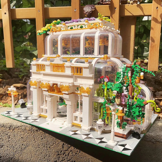 moc expert neoclassical botanical garden bricks toy moc expert neoclassical botanical garden bricks toy
