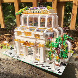 moc expert neoclassical botanical garden bricks toy