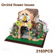 moc expert orchid flower house botanical garden bricks toy moc expert orchid flower house botanical garden bricks toy