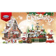 moc expert snow christmas castle music box bricks toys moc expert snow christmas castle music box bricks toys