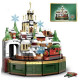 moc expert snow christmas castle music box bricks toys moc expert snow christmas castle music box bricks toys