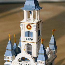 moc expert the tower of lingling mini bricks toy