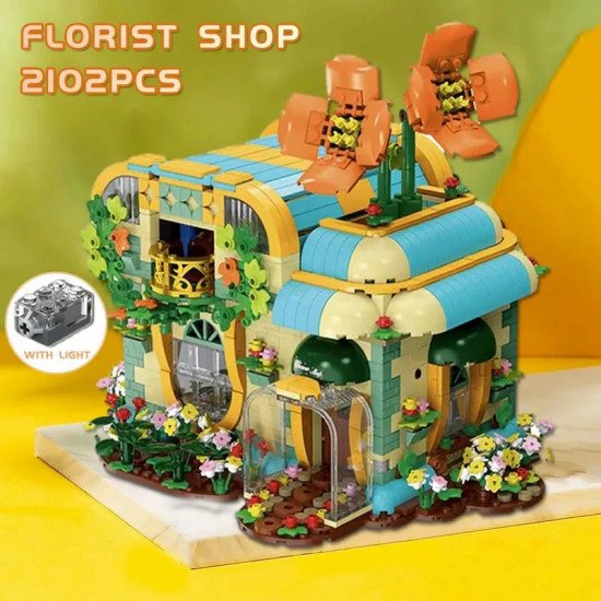 moc expert toon city flowers shop store led bricks toys moc expert toon city flowers shop store led bricks toys