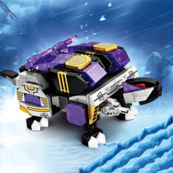 moc expert transforming mecha of steel robot bricks toy