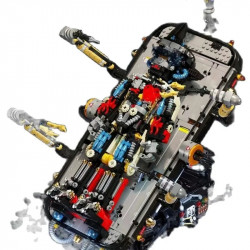 moc experts astro boy bed mecha robot bricks toys 52016