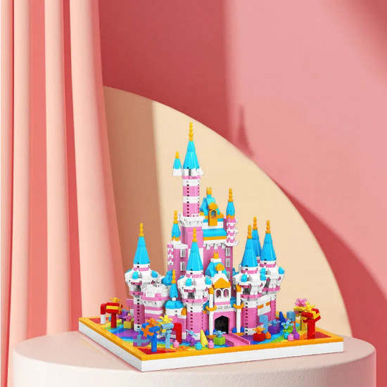 moc experts girls pink princess castle mini bricks toy 92031 moc experts girls pink princess castle mini bricks toy 92031
