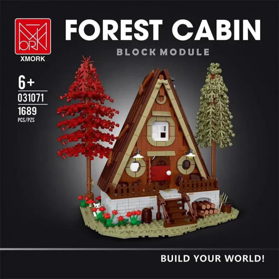 moc experts street city forest cabin house led bricks toys 031071 moc experts street city forest cabin house led bricks toys 031071