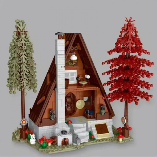 moc experts street city forest cabin house led bricks toys 031071 moc experts street city forest cabin house led bricks toys 031071
