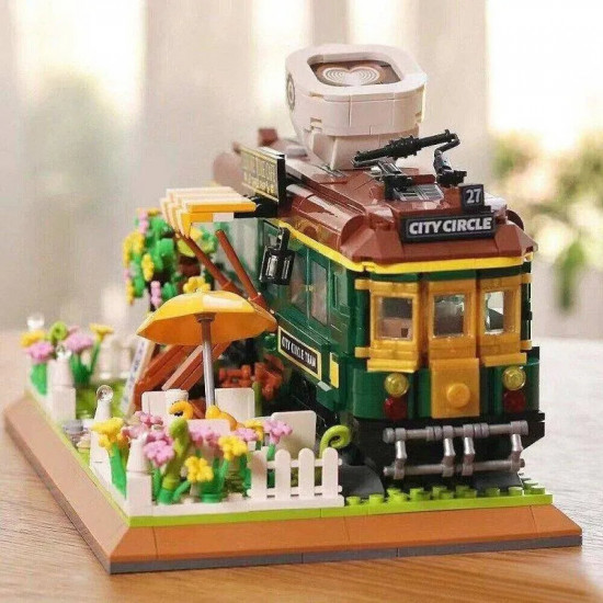 moc experts train coffee house modular mini bricks kids toys moc experts train coffee house modular mini bricks kids toys