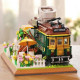 moc experts train coffee house modular mini bricks kids toys moc experts train coffee house modular mini bricks kids toys