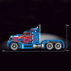 moc experts western star truck bricks toys t3030