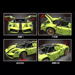 moc ferrari enzo super racing sports car bricks toy 13074