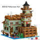 moc fisherman cabin house pier mini bricks toys moc fisherman cabin house pier mini bricks toys