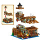 moc fisherman cabin house pier mini bricks toys moc fisherman cabin house pier mini bricks toys