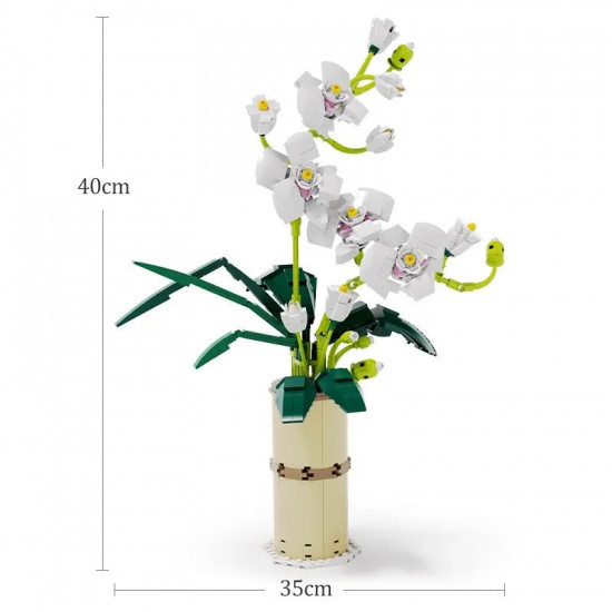 moc flower bouquet orchid romantic bricks toy moc flower bouquet orchid romantic bricks toy