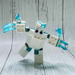moc friends 3016 elsa magical ice palace bricks toy