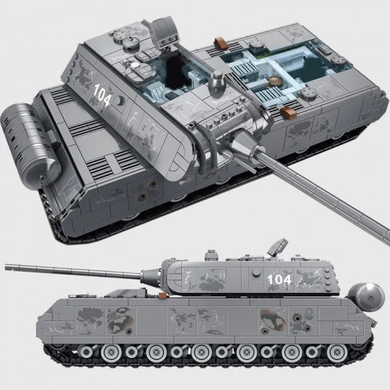 moc german panzer mk8 main battle tank bricks toy moc german panzer mk8 main battle tank bricks toy
