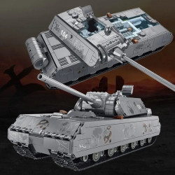 moc german panzer mk8 main battle tank bricks toy