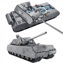 moc german panzer mk8 main battle tank bricks toy