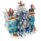 moc girl creative expert princess crystal falls castle bricks toy moc girl creative expert princess crystal falls castle bricks toy