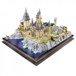 moc harry potter 22004 hogwarts witchcraft school bricks toys