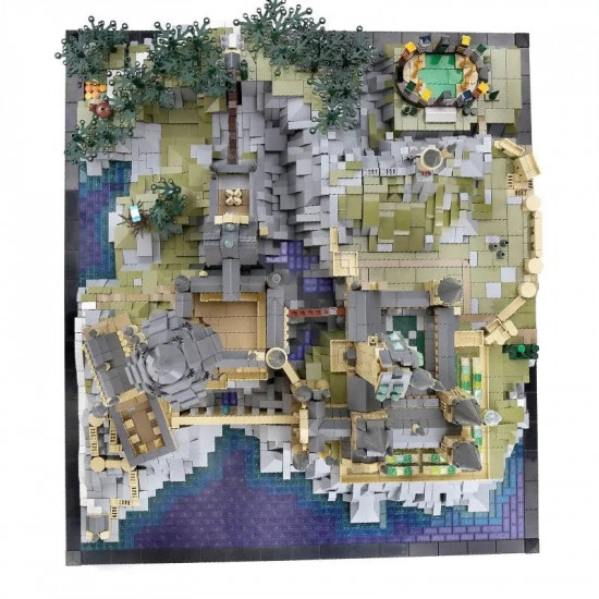 moc harry potter 22004 hogwarts witchcraft school bricks toys moc harry potter 22004 hogwarts witchcraft school bricks toys