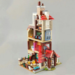 moc harry potter 70070 attack on the burrow bricks toys
