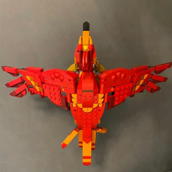 moc harry potter 99917 fawkes dumbledore’s phoenix bricks toy moc harry potter 99917 fawkes dumbledore’s phoenix bricks toy