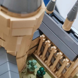 moc harry potter hogwarts castle and grounds bricks toy