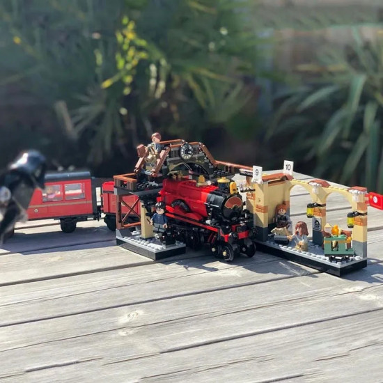 moc harry potter hogwarts express train bricks toys moc harry potter hogwarts express train bricks toys