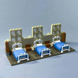 moc harry potter hogwarts hospital wing bricks toy 99098