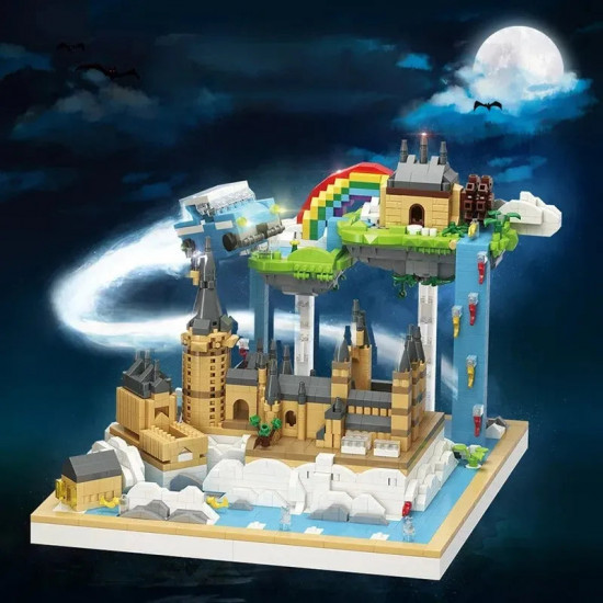 moc harry potter magic school castle mini bricks toy 92034 moc harry potter magic school castle mini bricks toy 92034