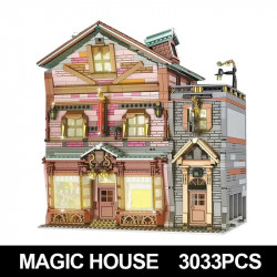 moc harry potter quick pitch supplies store bricks toy 16039