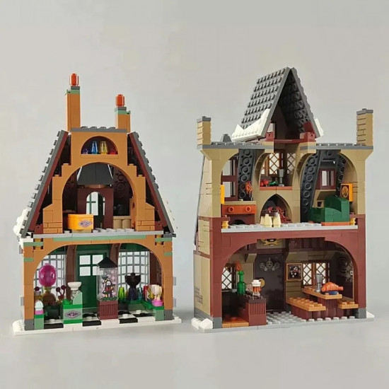 moc harry potter x19070 hogsmeade village bricks kids toys moc harry potter x19070 hogsmeade village bricks kids toys