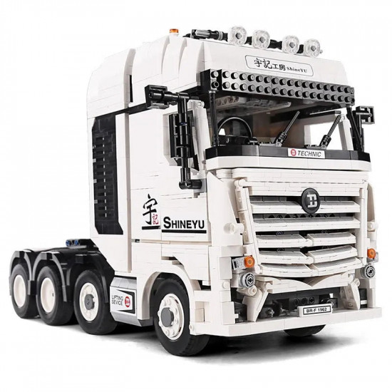 moc heavy container truck arocs bricks toys qc007 moc heavy container truck arocs bricks toys qc007