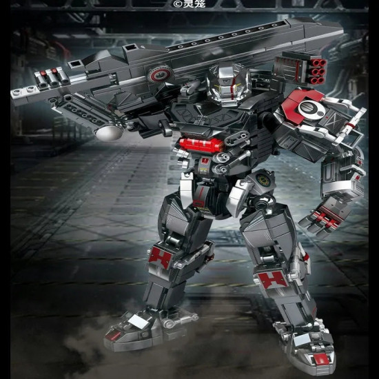 moc heavy duty mecha robot mu2 white shark bricks toy moc heavy duty mecha robot mu2 white shark bricks toy