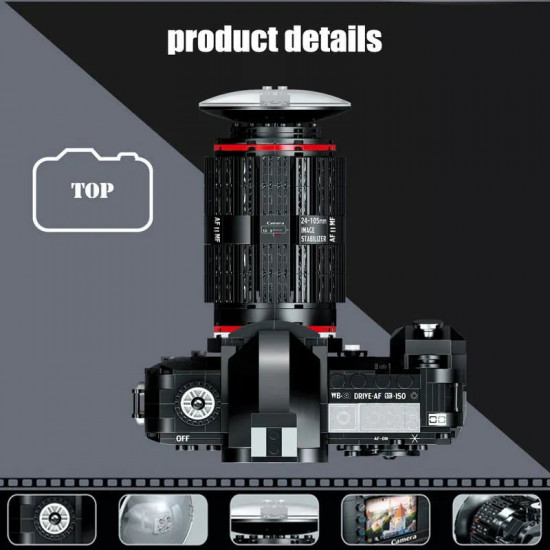 moc idea digital photo camera mini bricks toy 00849 moc idea digital photo camera mini bricks toy 00849